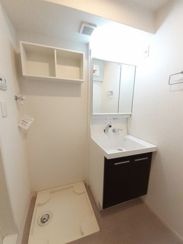 ソレイユ　Ｂの洗面所|使いやすい洗面所です