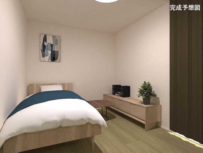 熊本市中央区南熊本１丁目の賃貸マンションの居間・リビング
