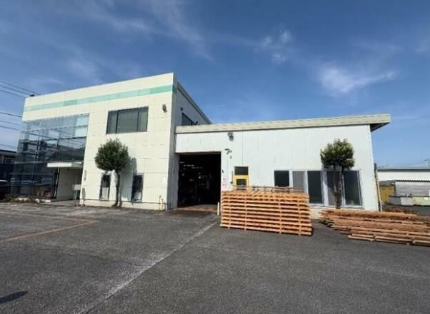 厚木市三田一丁目工場の外観