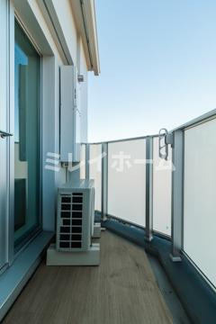 パークリュクス蒲田１丁目のバルコニー