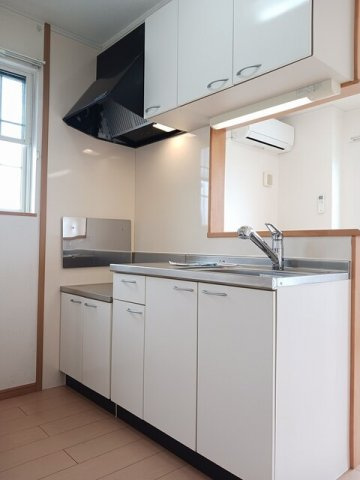 ポラリス・ガーデン　イーストのキッチン|コンパクトなキッチンで掃除もラクラク