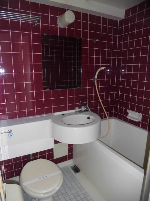 大阪市中央区谷町６丁目の賃貸マンションの浴室