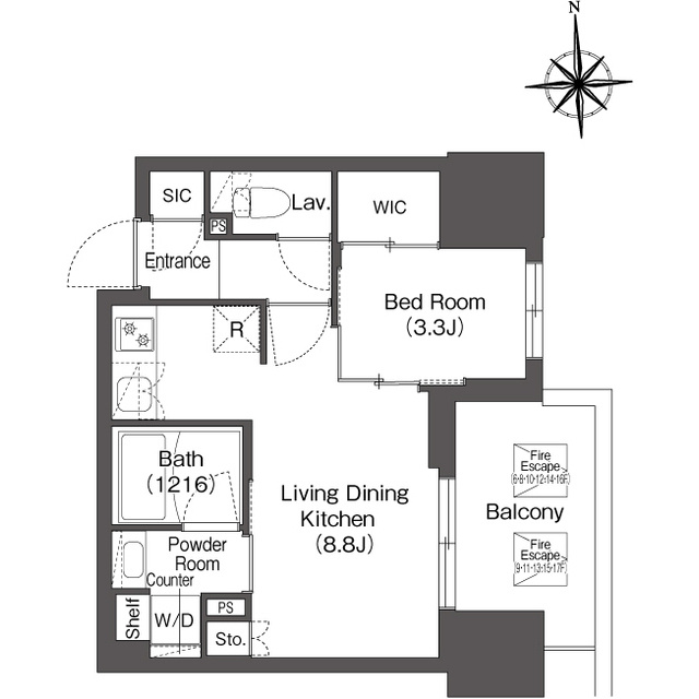 コンフォリア・リヴ本町WEST Q