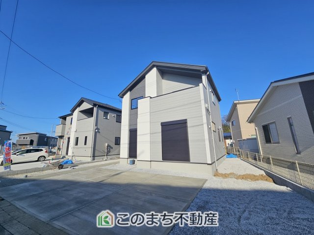 リガーレ小山市城西2期　3号棟の外観|本日ご内覧できます(*^^*)
お電話でのお問合せが非常にスムーズです！
現地直接集合のお待ち合わせも大丈夫です！
お気軽にお問合せ下さい(^^)/