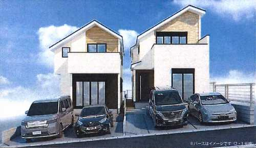 横浜市保土ケ谷区川島町1期　新築戸建全3棟　3号棟の外観