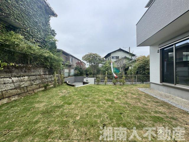 鎌倉市今泉台５丁目１１１１－１３８新築戸建ての庭|お庭も活用できます
