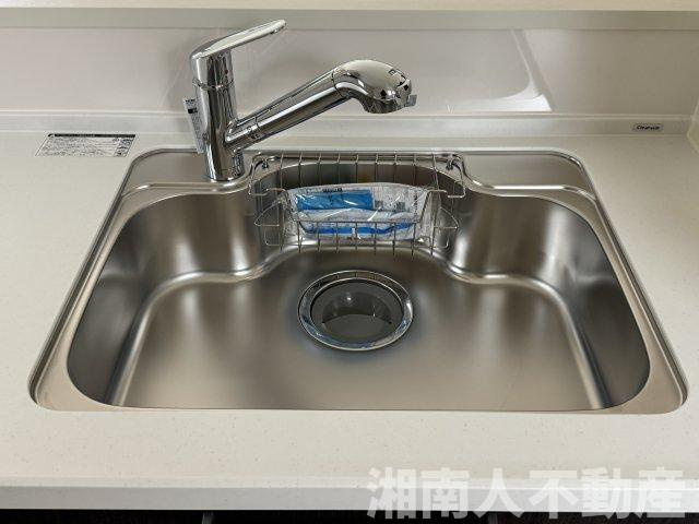 鎌倉市今泉台５丁目１１１１－１３８新築戸建てのキッチン|きれいなキッチンです