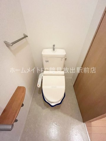 東大阪市稲田本町１丁目のアパートのトイレ