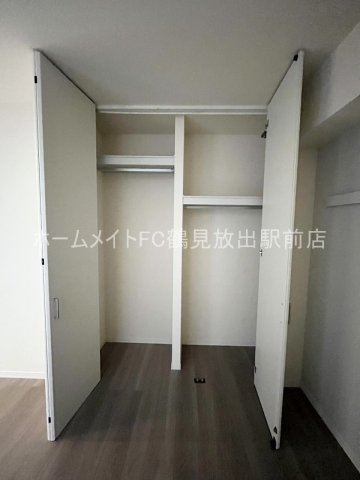 大阪市鶴見区放出東２丁目のアパートの収納