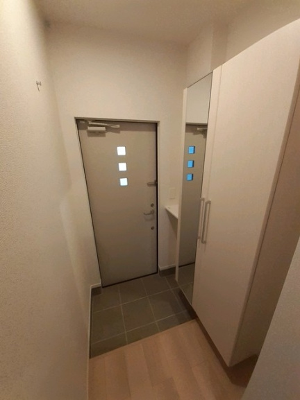 アンソレイユの玄関