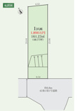 若葉台２丁目　売地（建築条件付）の画像