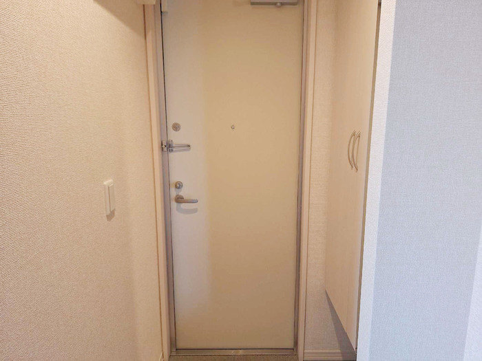 オーベル向中野　Aの玄関