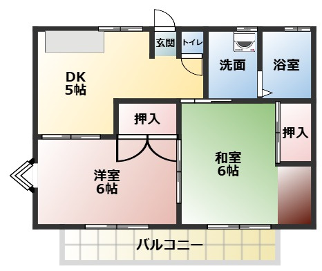 ドミール保呂の間取り