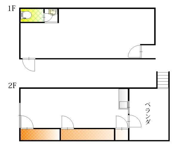 【間取り】 | 沢田4丁目店舗