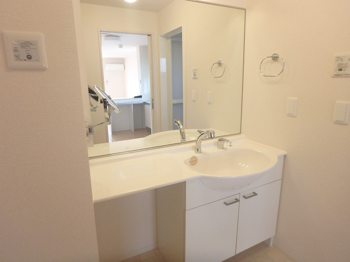 オーベル矢巾の洗面所