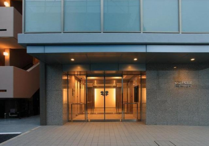 Ciment二子玉川　カウンターキッチン　オートロック　宅配BOXのエントランス