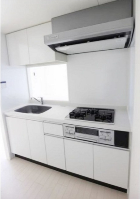 Ciment二子玉川　カウンターキッチン　オートロック　宅配BOXのキッチン