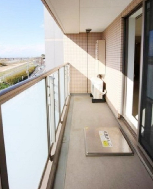 Ciment二子玉川　カウンターキッチン　オートロック　宅配BOXのバルコニー