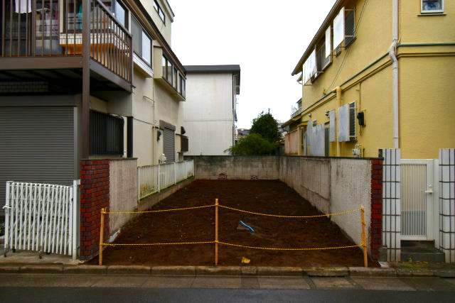 練馬区豊玉中2丁目・土地の前面道路含む現地写真