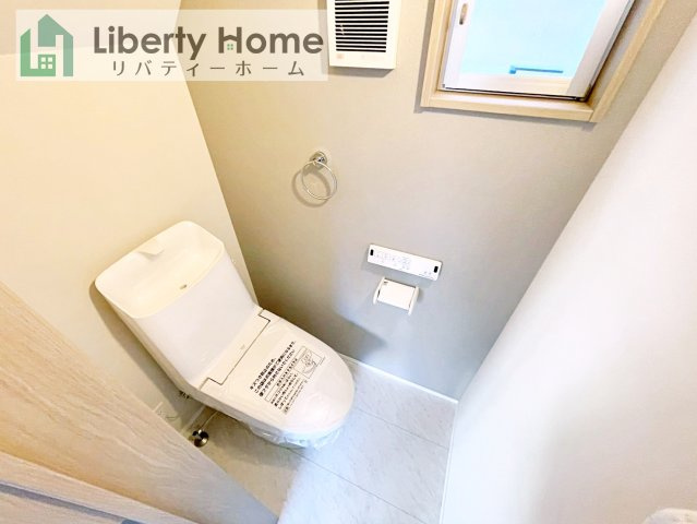 取手市中原町　新築戸建のトイレ