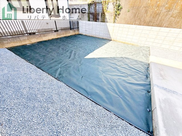 取手市中原町　新築戸建の庭