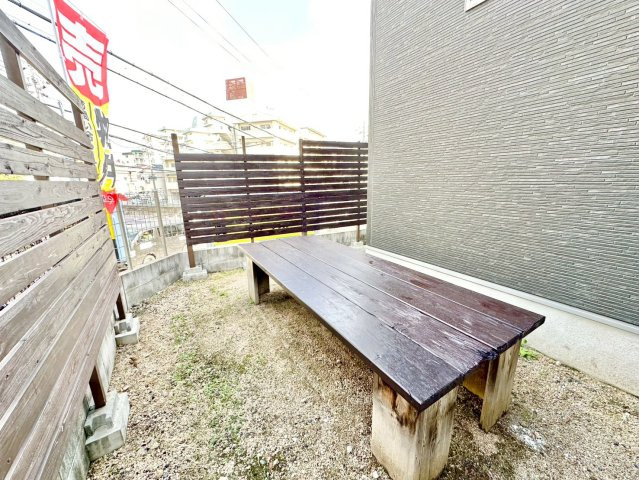 神戸市垂水区南多聞台4丁目の庭|休日はBBQ等楽しめます♪