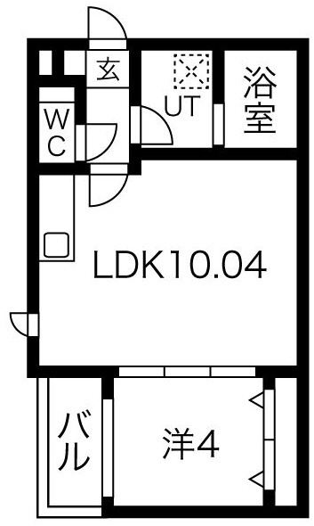 Ｔａｓｔｅ堀田の間取り