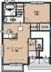 【間取り】 | ソレイユⅡ