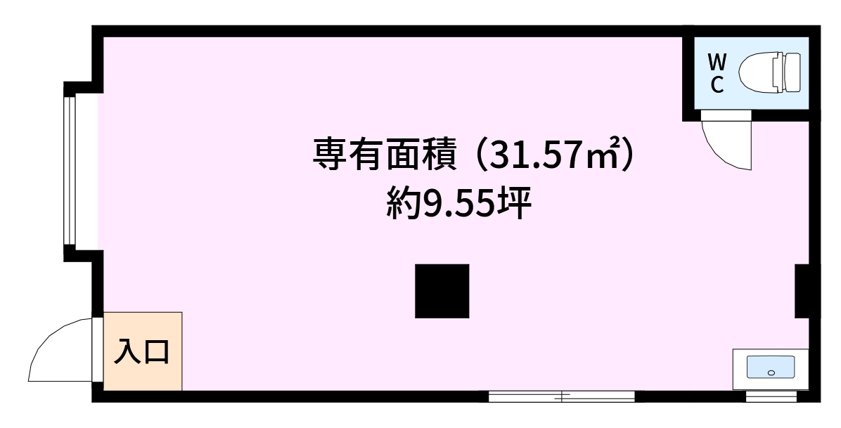 コーポいづみの間取り