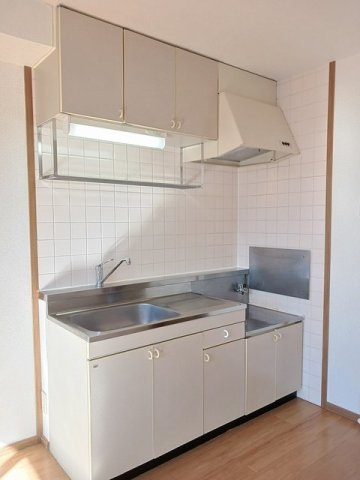 エスポワール城東Ｂのキッチン|使いやすいキッチンです