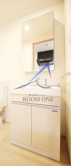 プレール・ドゥーク羽田WESTⅡの洗面所|洗面台です。