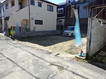 広島市南区皆実町５丁目の前面道路含む現地写真