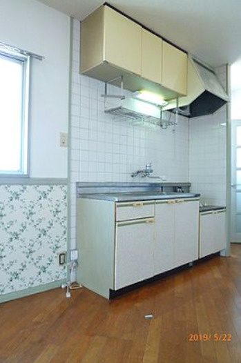プレーンビル【10,000円キャッシュバック対象物件】のキッチン|きれいなキッチンです