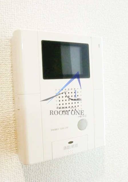 登戸Ｎ・Ｔステージのセキュリティ|モニター付きインターホンです。