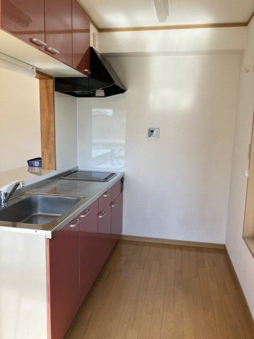 新潟市中央区笹口の賃貸マンションのキッチン