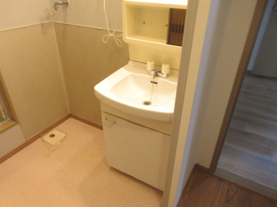 【洗面所】 | メゾン・ド・パッション | 室内洗濯機置場