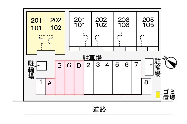 フィデールの区画図