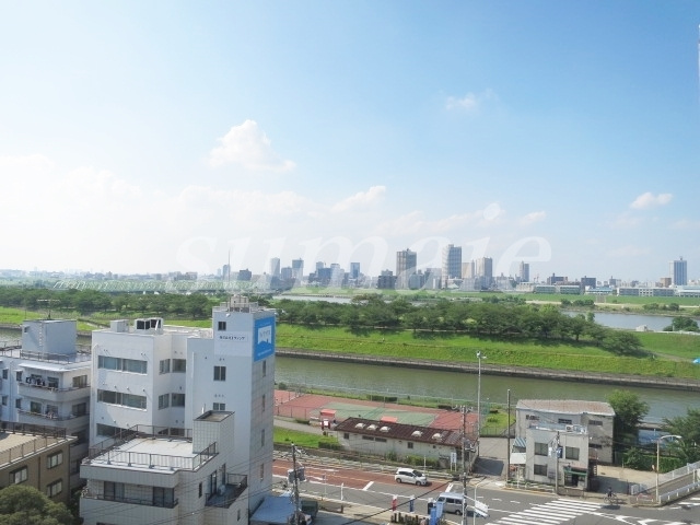 コンフォリア赤羽岩淵の展望|開放的な眺めです！