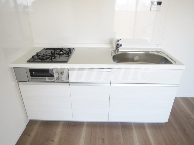 コンフォリア赤羽岩淵のキッチン|2口ガスコンロ完備！