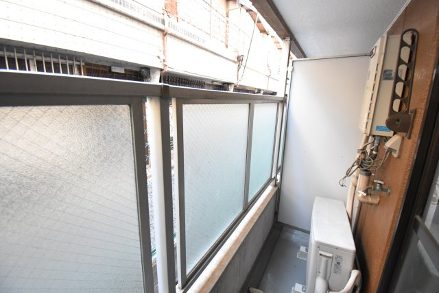 KCアビコのバルコニー