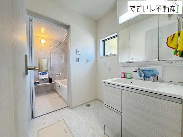 【独立洗面台】 | Livele Garden.S鴻巣市東第4　新築住宅 | ≪1号棟≫
現地(2026年2月撮影)