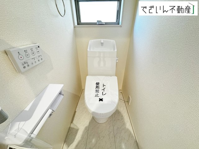 【トイレ】 | Livele Garden.S鴻巣市東第4　新築住宅 | ≪1号棟≫
現地(2026年2月撮影)