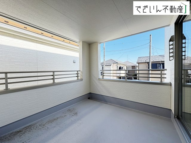 【バルコニー】 | Livele Garden.S鴻巣市東第4　新築住宅 | ≪1号棟≫
現地(2026年2月撮影)