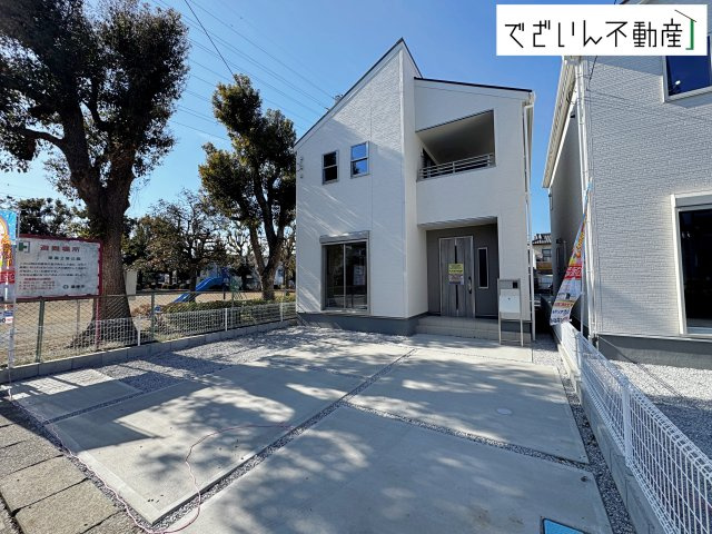 【外観】 | Livele Garden.S鴻巣市東第4　新築住宅 | ≪1号棟≫
現地(2026年2月撮影)