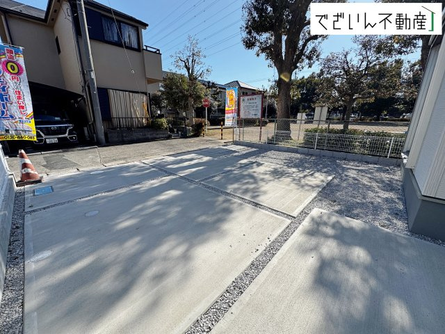 【庭】 | Livele Garden.S鴻巣市東第4　新築住宅 | ≪1号棟≫
現地(2026年2月撮影)