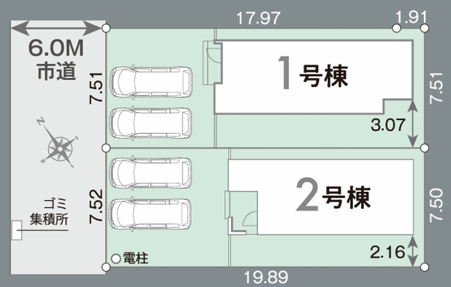 【区画図】 | 市原市五井西７丁目01期