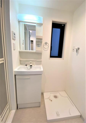 【洗面所】 | ＦＡＩＲ町屋レジデンス | 独立洗面台、室内洗濯機置き場… 