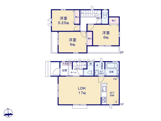《仲介手数料無料》岩槻区加倉５丁目8-82(全1戸)新築一戸建てハートフルタウン