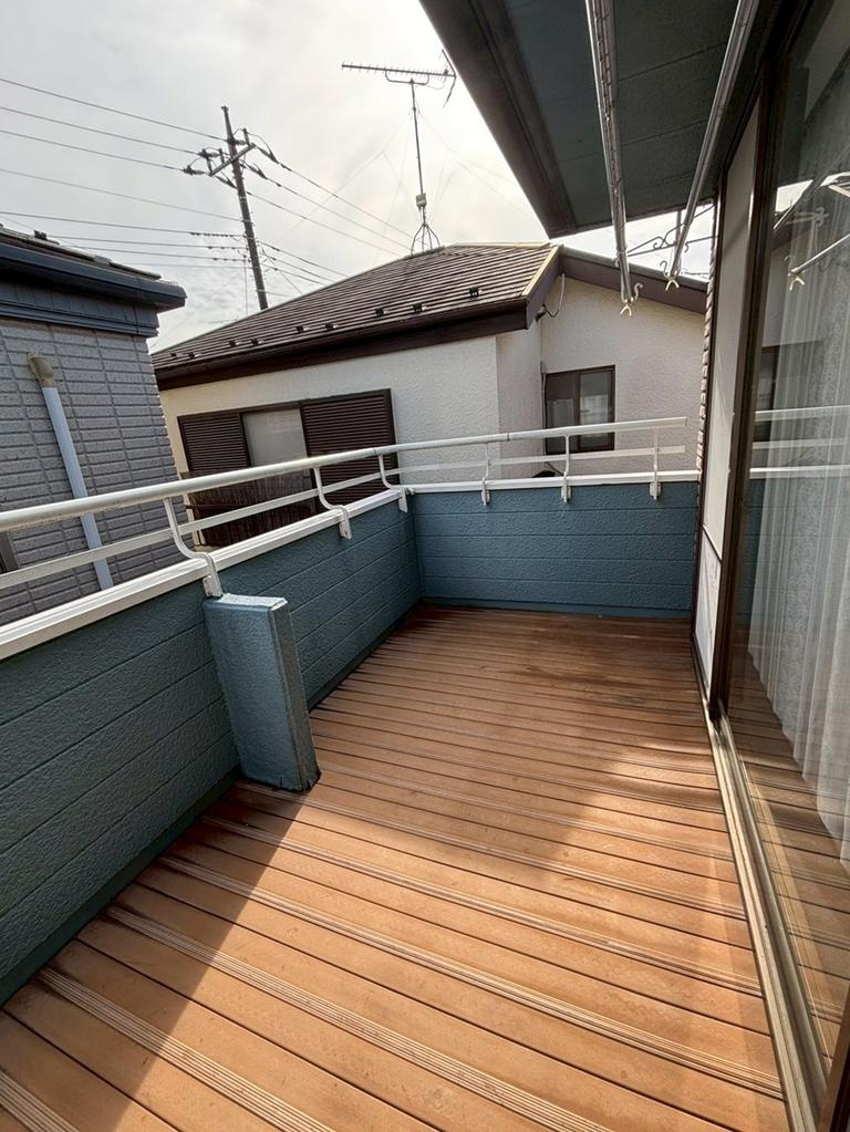 13所沢市東狭山ケ丘1丁目　中古戸建　251024-01のバルコニー