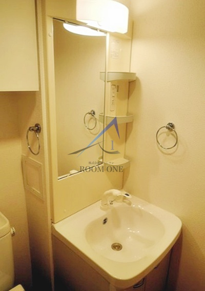 プレール・ドゥーク東京EAST Ⅳ RiverSideの洗面所|洗面台です。